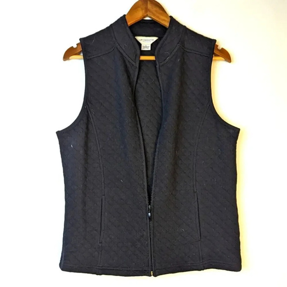 Liz Claiborne Black Vest - Large - Picture 1 of 3